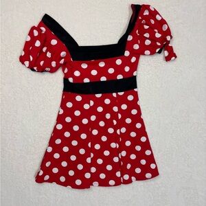 Minnie Mouse Red Polka Dot Dress
Disney Bound Vacation Size S/M Junior